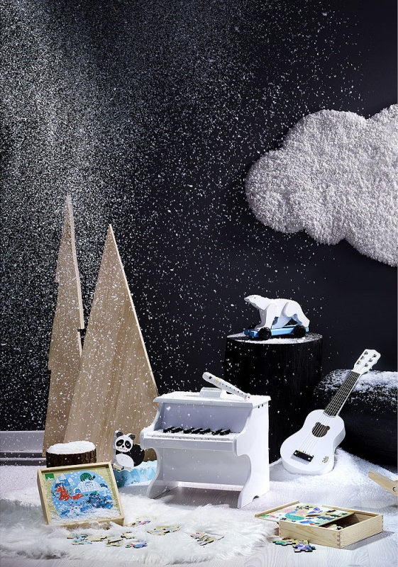 Klavír pro děti – Bílý s notami