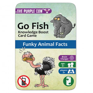 Cestovní karetní hra Kvarteto – Go Fish Zvířata
