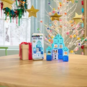 Magnetické kostky – Travel Winter Wonder, 26 dílků
