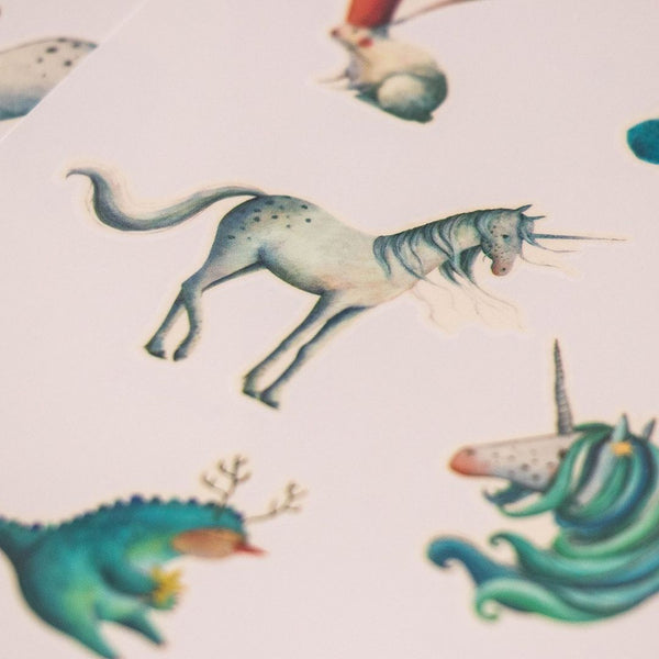 Tattoos für Kinder – Einhörner - Tublu.de