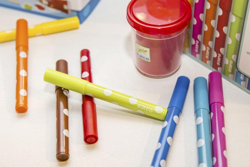 Filzstifte für Kleinkinder - 8 Farben - Tublu.de