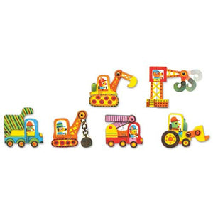 Bewegliches Puzzle Duo für die Kleinsten – Fahrzeuge - Tublu.de