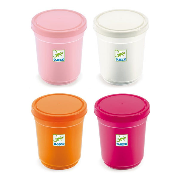 Modelliermasse  -  Sweet 4 Farben - Tublu.de