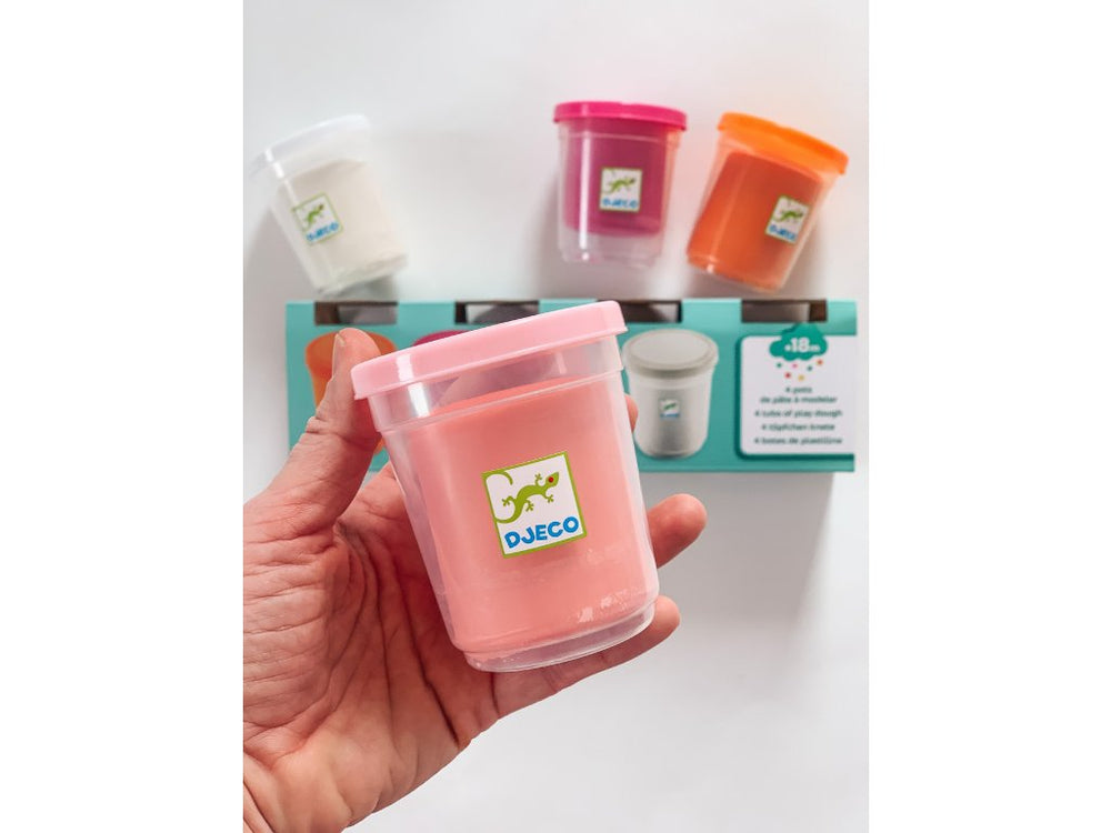 Modelliermasse  -  Sweet 4 Farben - Tublu.de