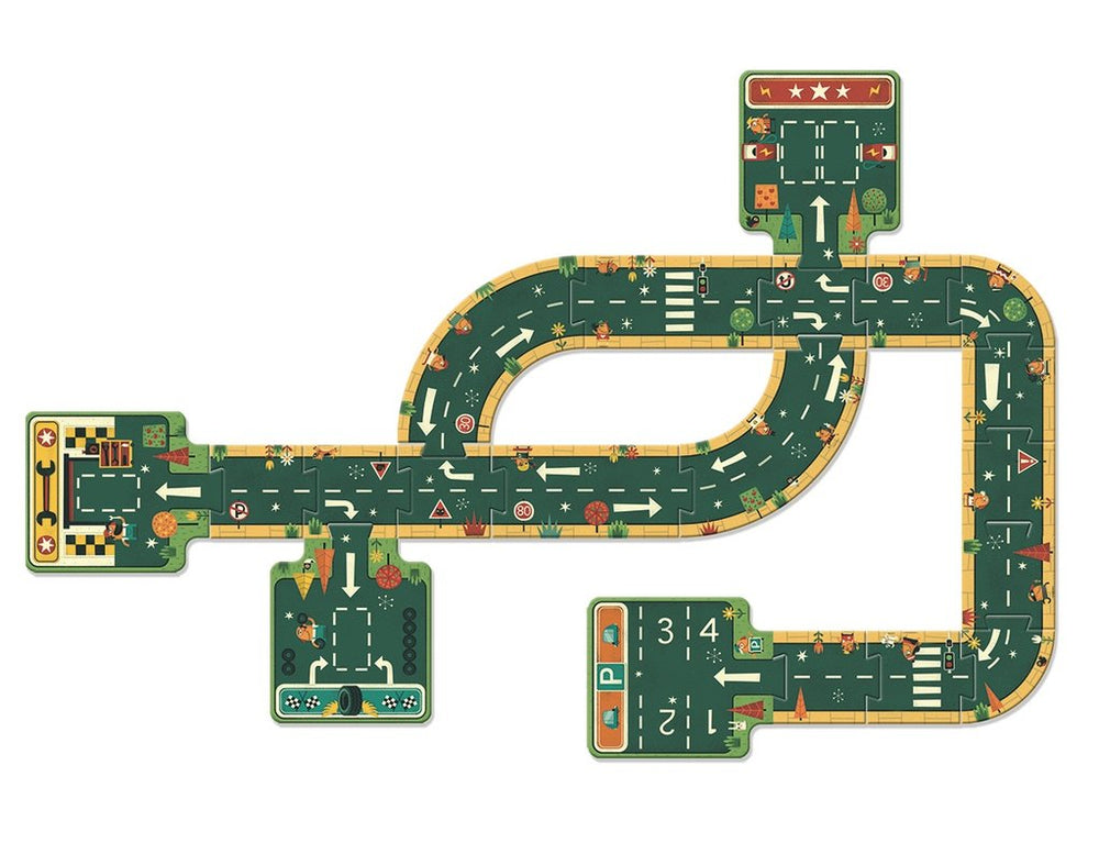 Kartonpuzzle – Straßen - Tublu.de