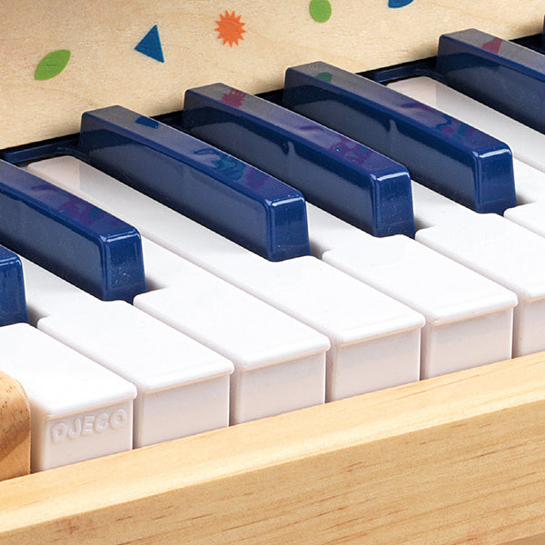 Dětské dřevěné piano – Elektronické piano s 18 klávesami