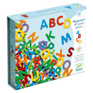 Holzmagnete – Buchstaben, 83 Stück - Tublu.de