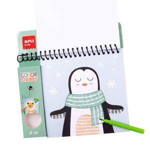 Malbuch mit Markern – Color Stripes - Tublu.de