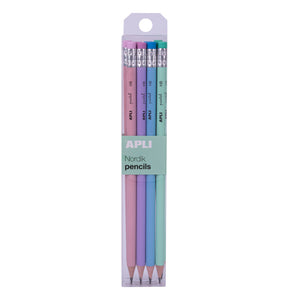 Bleistiftset mit Radiergummi Nordik Collection – 8 Stück - Tublu.de