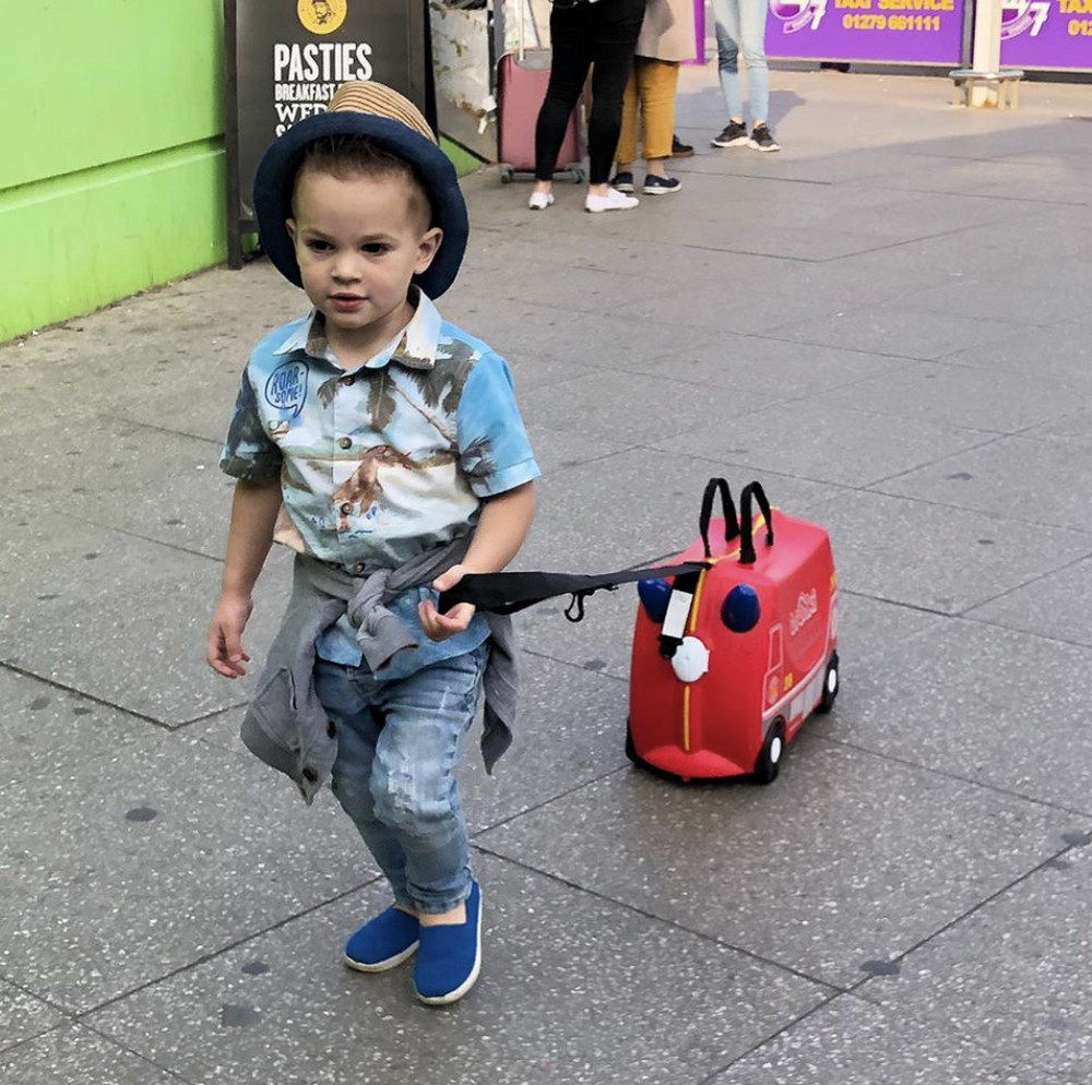Dětský kufřík – Hasičské auto Frank