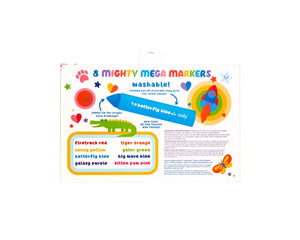 Smývatelné fixy s trojhranným hrotem – Mighty Mega