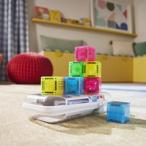 Magnetické kostky – microMAGS Cubes, 9 kusů