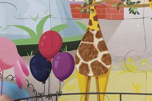 Sinnes-Puzzle – Ausflug in den Zoo - Tublu.de