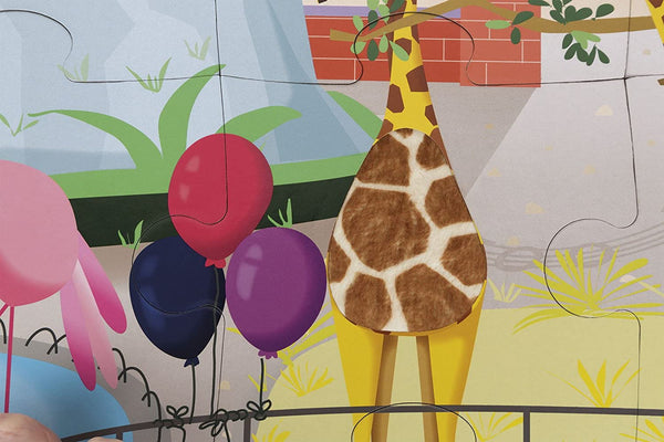 Sinnes-Puzzle – Ausflug in den Zoo - Tublu.de