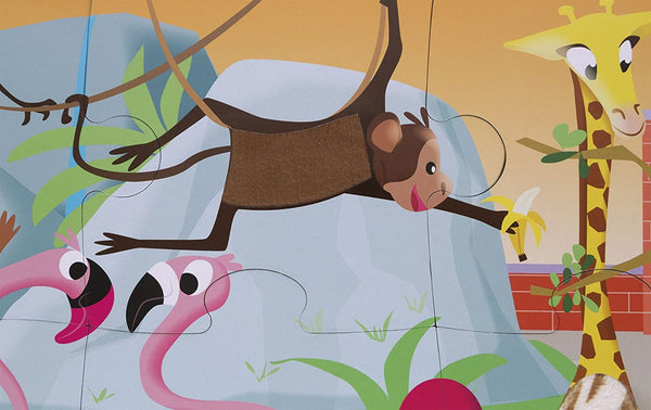 Sinnes-Puzzle – Ausflug in den Zoo - Tublu.de