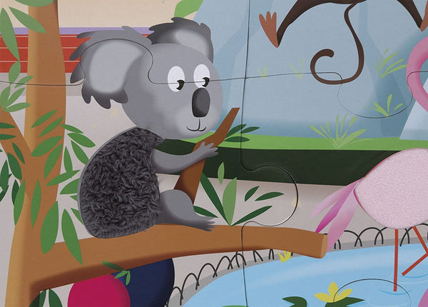 Sinnes-Puzzle – Ausflug in den Zoo - Tublu.de