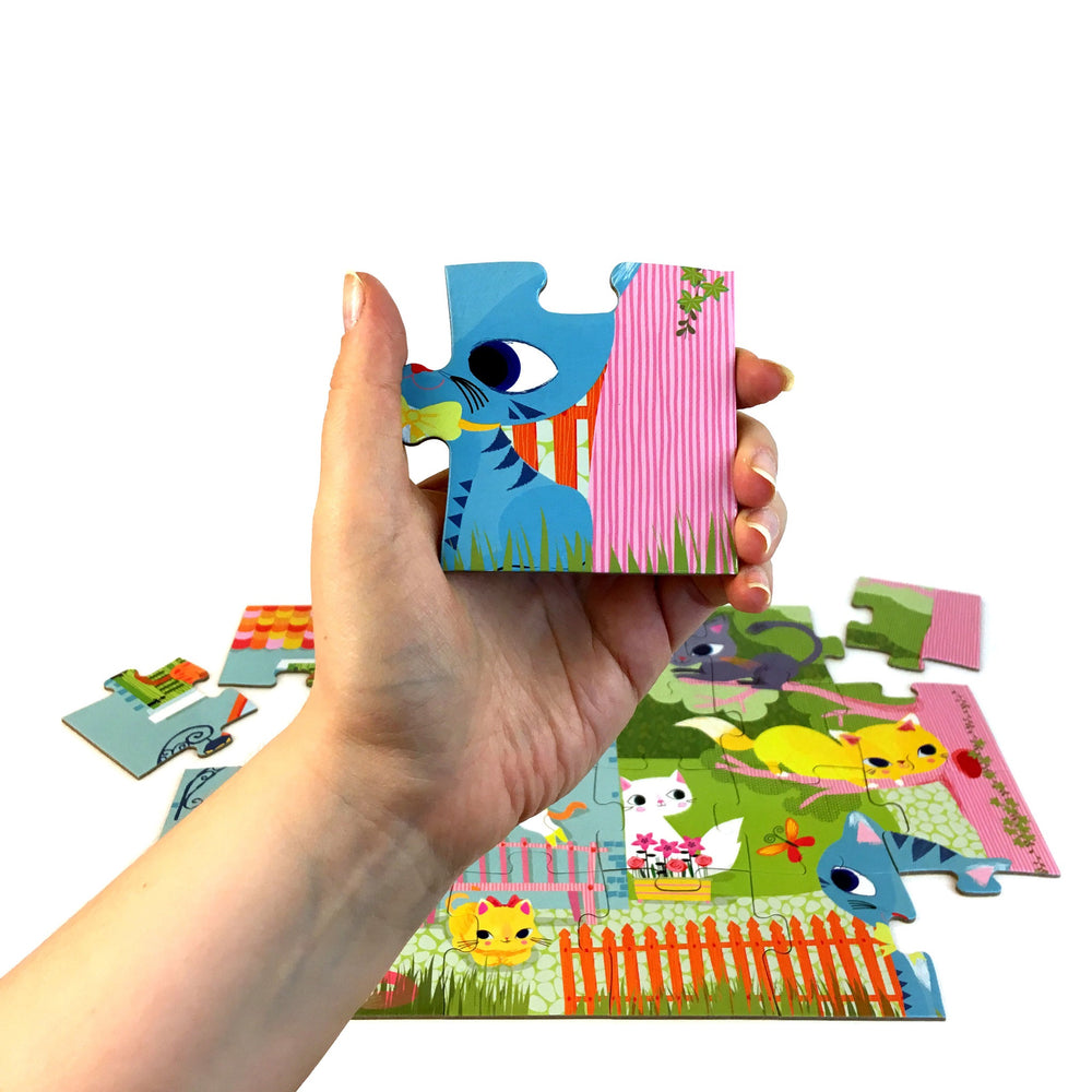Puzzle  in einer Box – Kätzchen und seine Freunde - Tublu.de