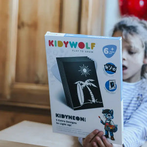 Vložky pro svítící nástěnné dekorace – Kidyneon Sport, 5 kusů