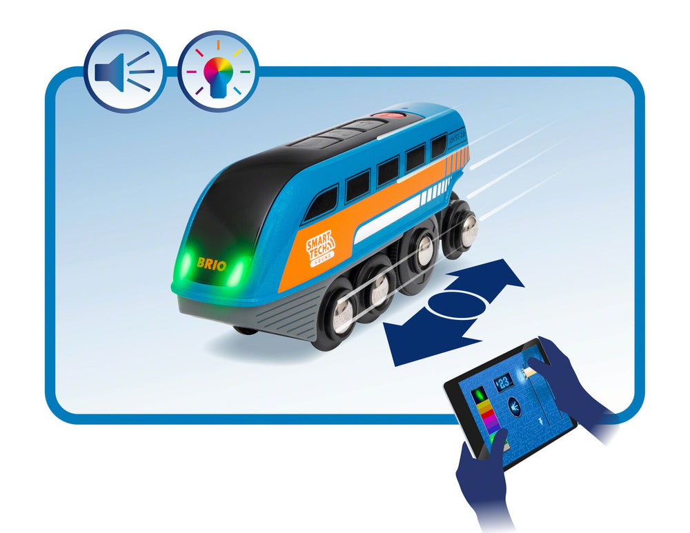 Lokomotiva se Smart Tech nahrávacím zařízením