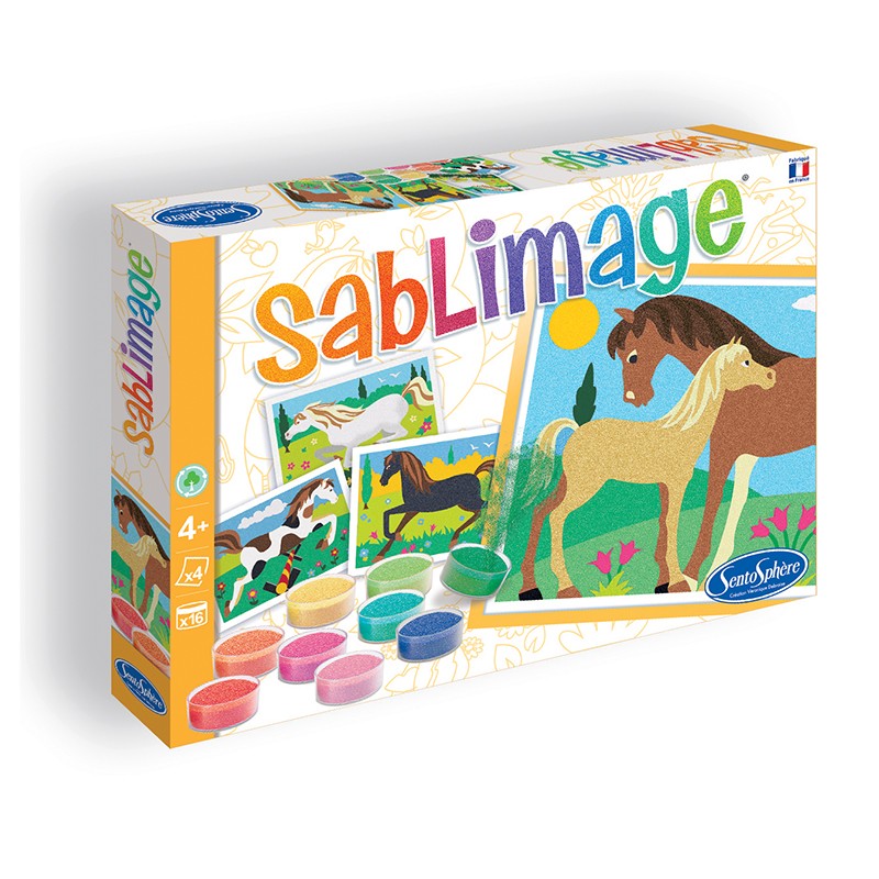 Pískování Sablimage – Koně