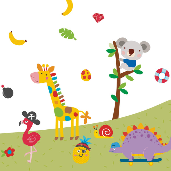 EVA-Schaumstoffsticker – Dinosaurier 24 Stück - Tublu.de