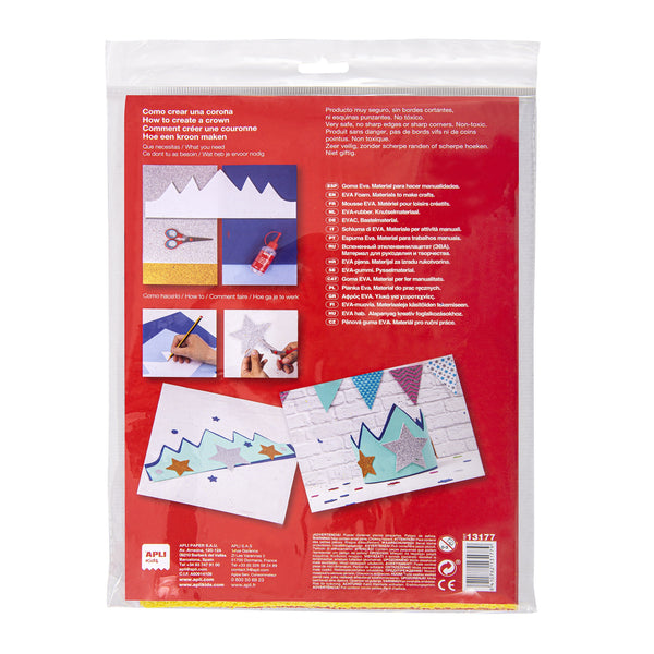 EVA-Schaumstoff in A4-Bögen – PLUSH, 4 Stück - Tublu.de