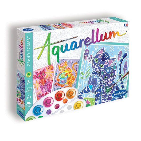 Malířská sada Aquarellum – Kočky
