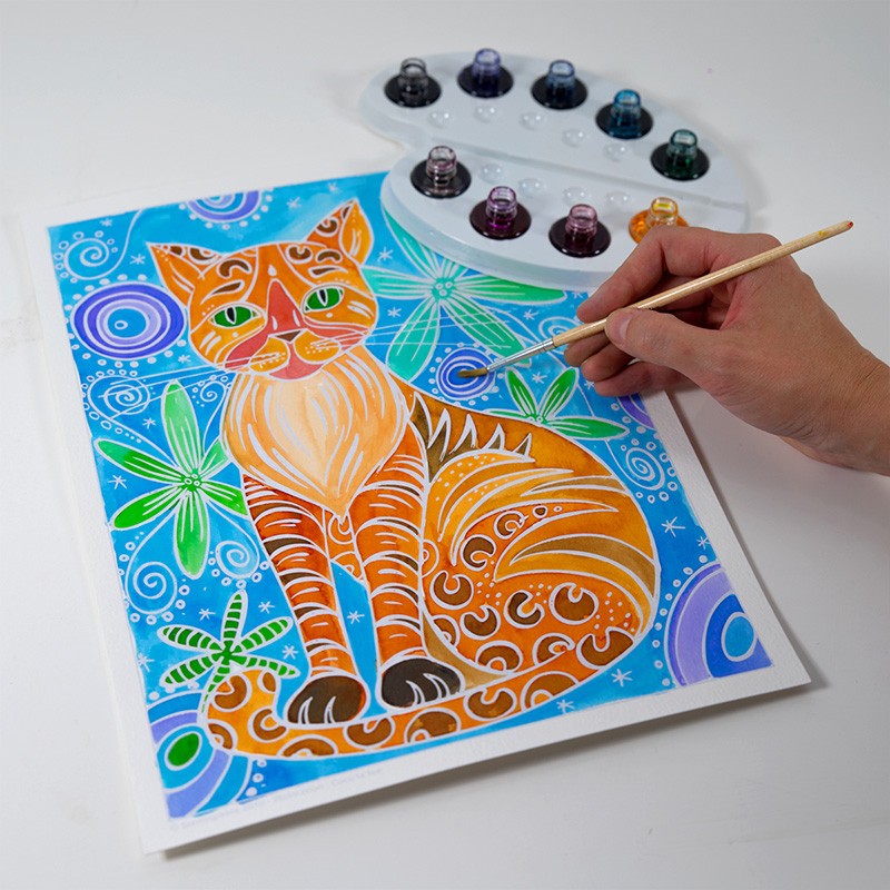 Malířská sada Aquarellum – Kočky
