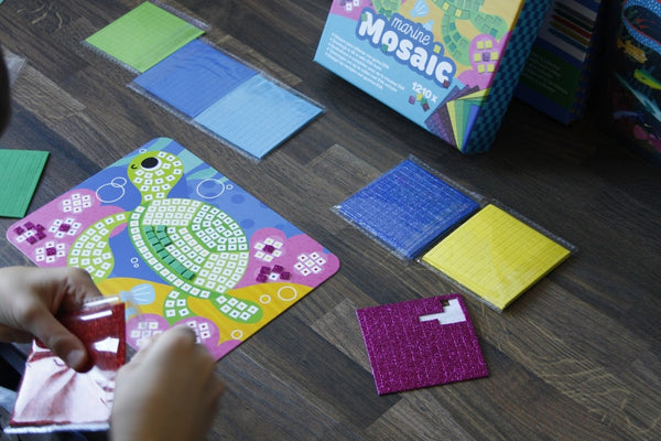 Mosaik-Malset – Seepferdchen - Tublu.de