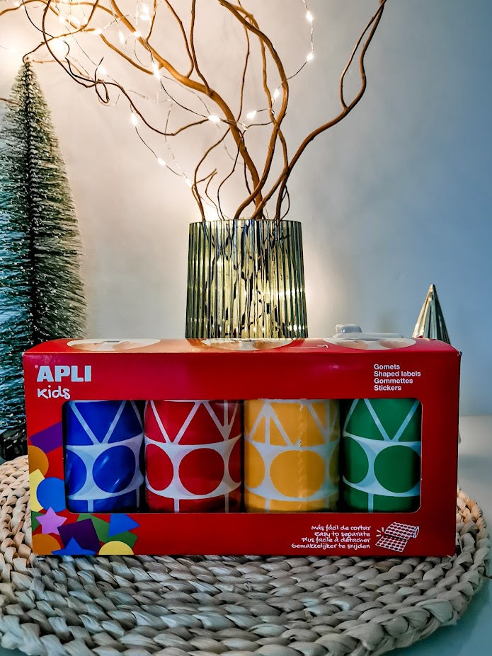 Geometrische Aufkleber-Set auf XL-Rollen - Tublu.de