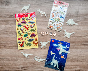 Metallic-Aufkleber – Dinosaurier - Tublu.de