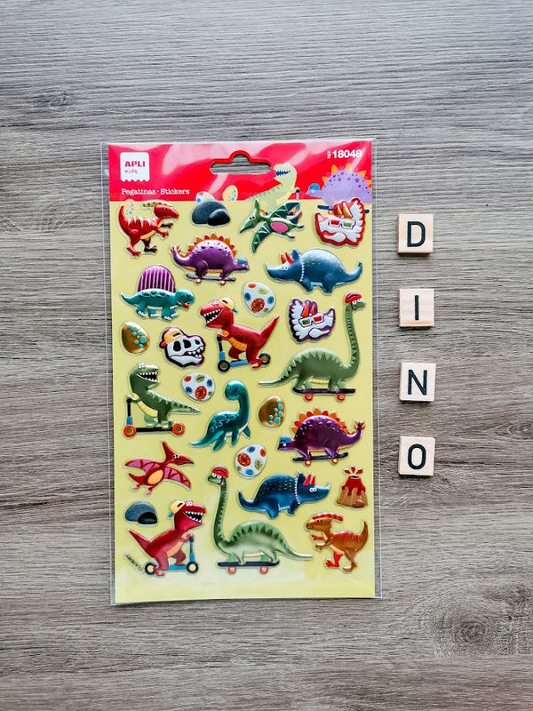 Metallic-Aufkleber – Dinosaurier - Tublu.de