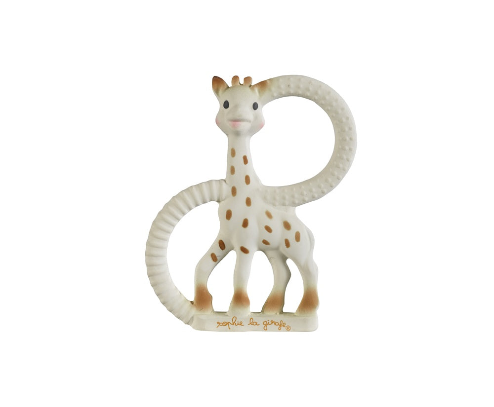 Sophie die Giraffe Dreierpack  – Sophie die Giraffe mit Schlüsselanhänger und Beißring So'Pure - Tublu.de