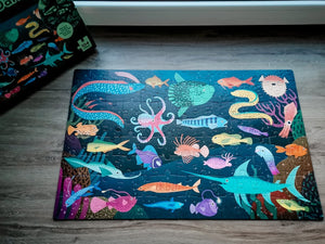 Im Dunkeln leuchtendes Puzzle – Ozean 5+ - Tublu.de
