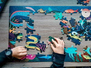 Im Dunkeln leuchtendes Puzzle – Ozean 5+ - Tublu.de