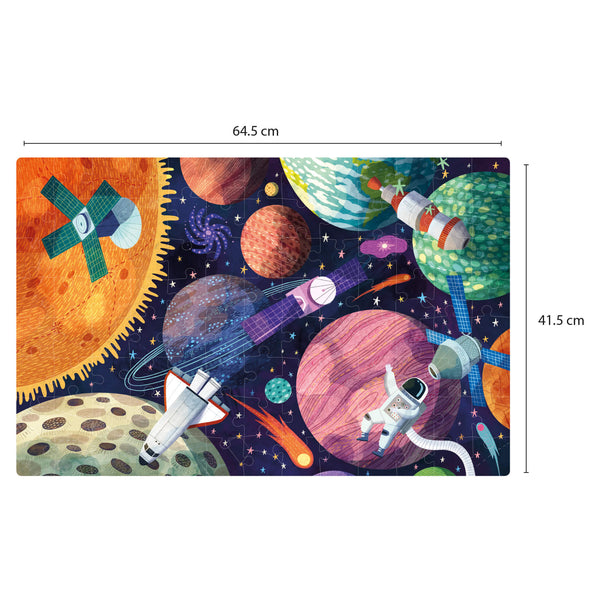 Im Dunkeln leuchtendes Puzzle – Sonnensystem 5+ - Tublu.de