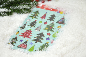 Weihnachtsaufkleber – Weihnachtsbäume - Tublu.de