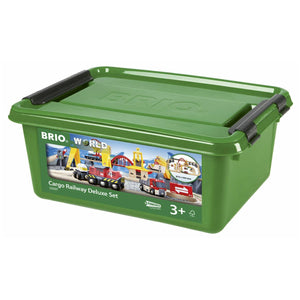 Dřevěná vláčkodráha Cargo Deluxe
