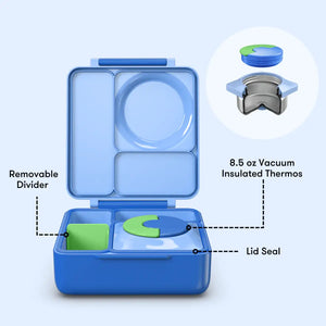 Lunchbox s termoskou OmieBox – Sea Blue