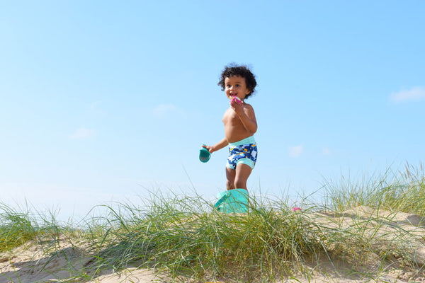 Pleny na plavání Happy Nappy DUO 12–24 měsíců Letadla (XL)