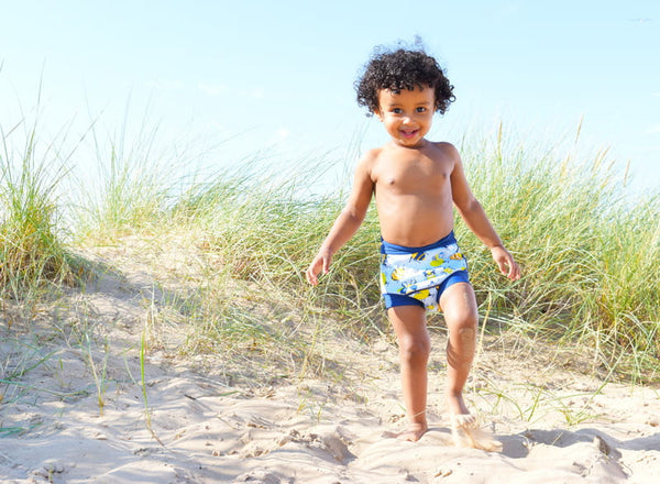 Pleny na plavání Happy Nappy DUO 24–36 měsíců Hmyz (XXL)