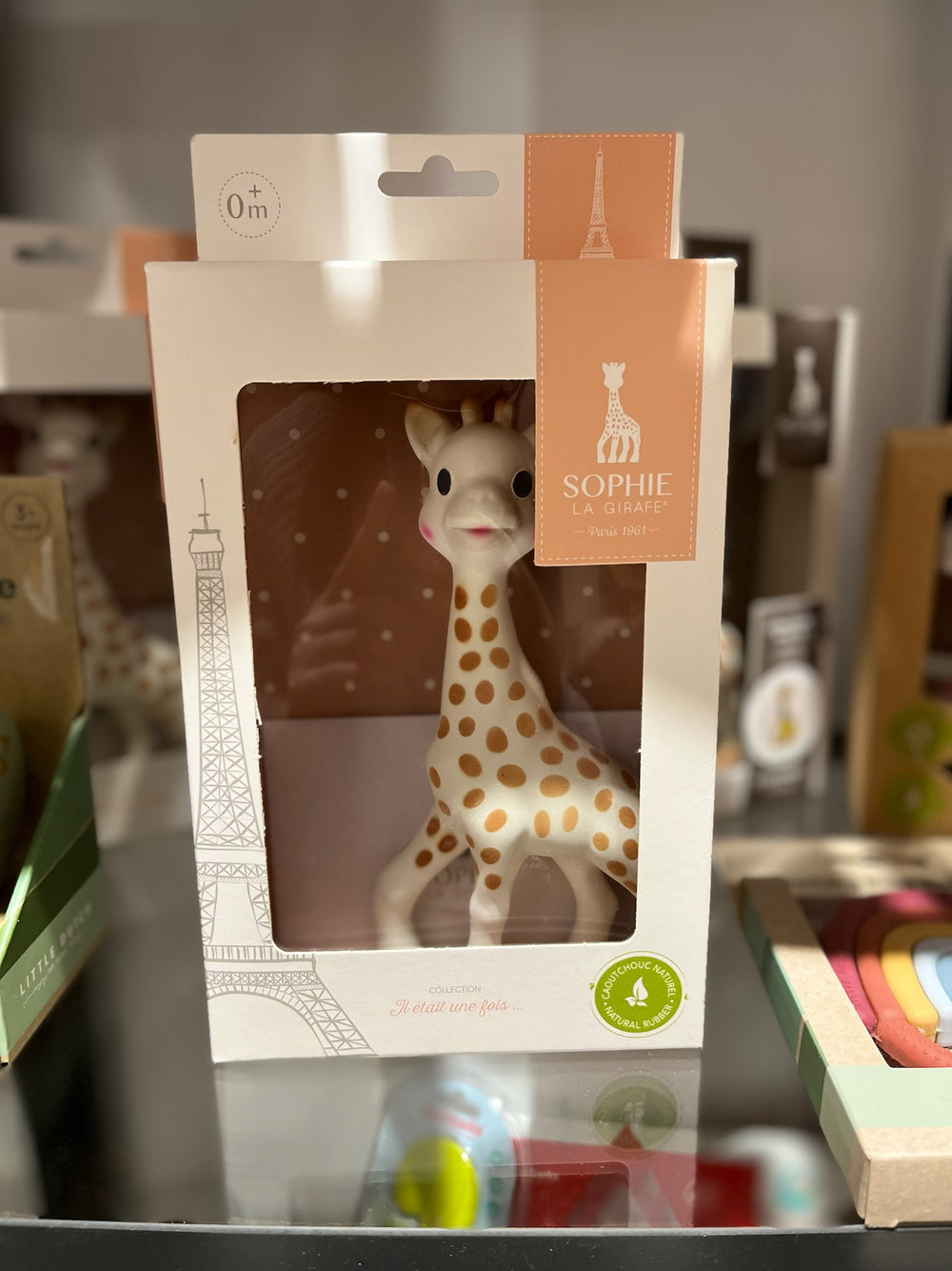 Sophie die Giraffe  in Kartonverpackung - Tublu.de