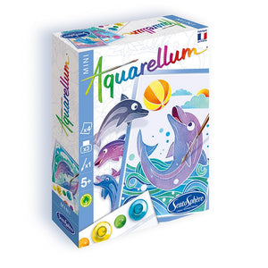 Sada Aquarellum – mini malířská sada „Delfíni“