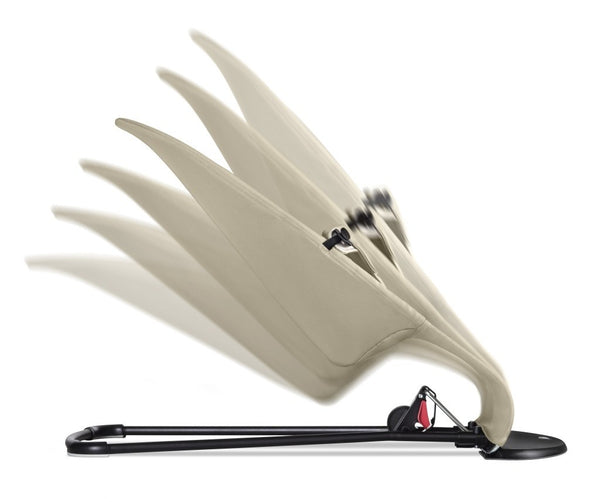 Dětské lehátko BALANCE SOFT – Khaki/Béžová