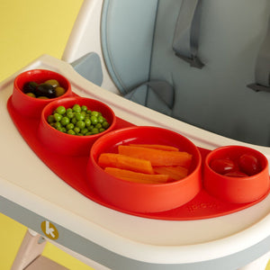 Silikonový talíř Tiny Tapas – Beruška