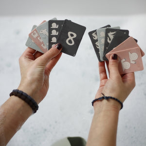 Silikon-Spielkarten – Dunkelgrau - Tublu.de