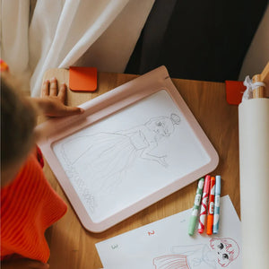 KidyDraw Pro – LED tabulka na psaní a kreslení pro děti - Fashion Edition