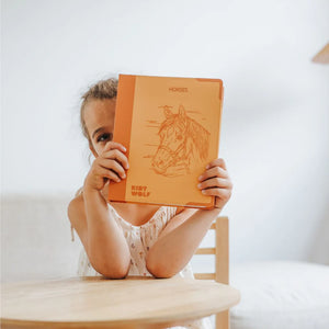 Náhradní karty – Kidydraw Pad – Koně (30 kusů, od 8 let)