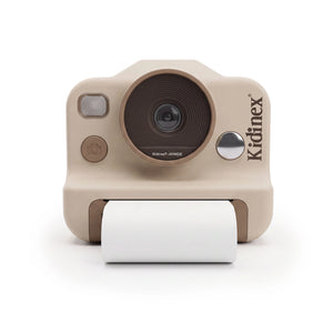 Digitální fotoaparát s okamžitým tiskem pro děti – KidSnap Beige
