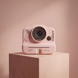 Digitální fotoaparát s okamžitým tiskem pro děti – KidSnap Pink